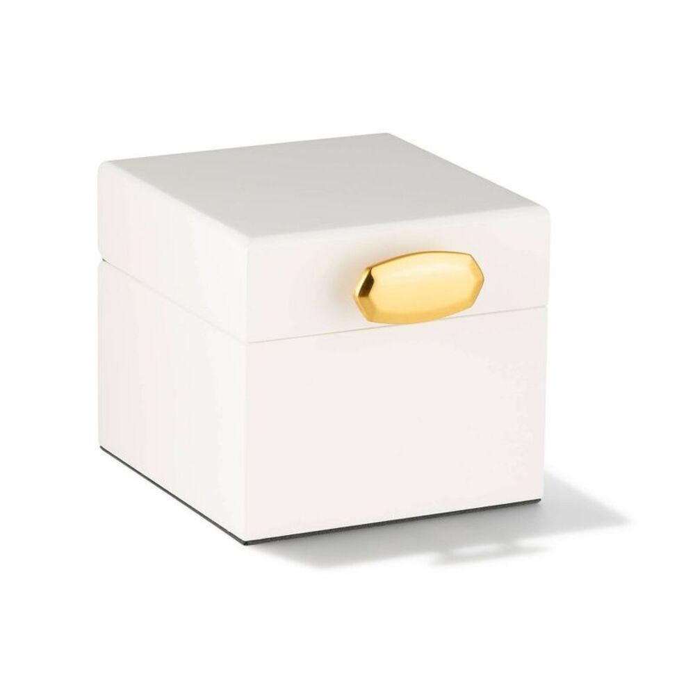 Kendra Scott Small Jewelry Organizer Ring Box Wood Storage Accessories White